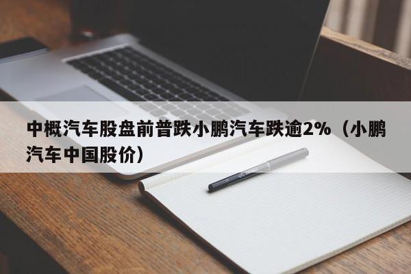 中概汽车股盘前普跌小鹏汽车跌逾2%（小鹏汽车中国股价）