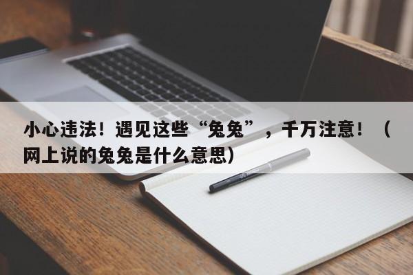 小心违法！遇见这些“兔兔”，千万注意！（网上说的兔兔是什么意思）