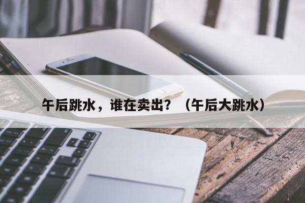 午后跳水，谁在卖出？（午后大跳水）
