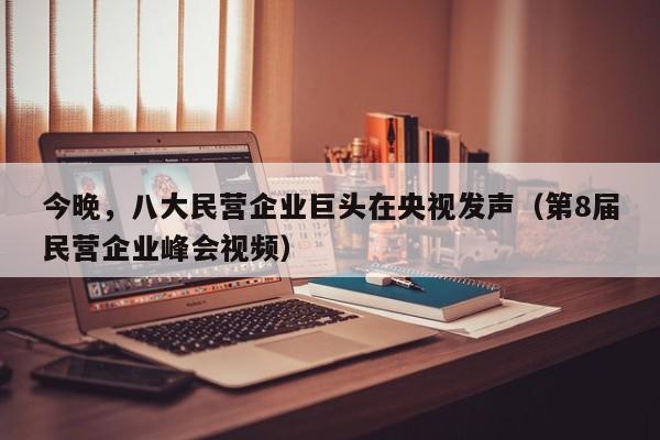今晚，八大民营企业巨头在央视发声（第8届民营企业峰会视频）